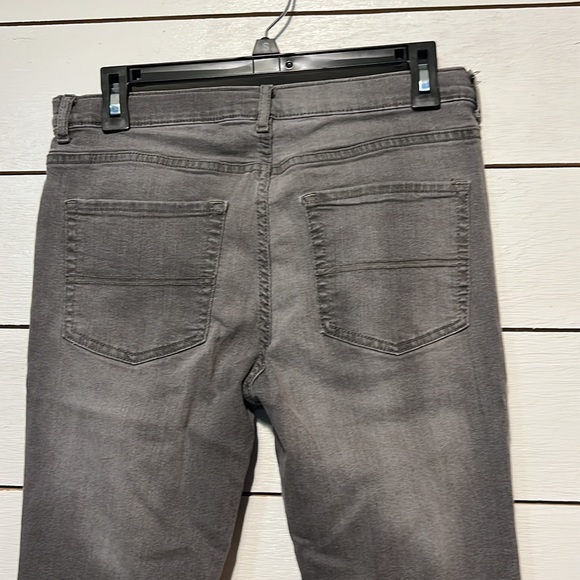 Kids size 16 skinny jeans- grey colored - Picture 3 of 5